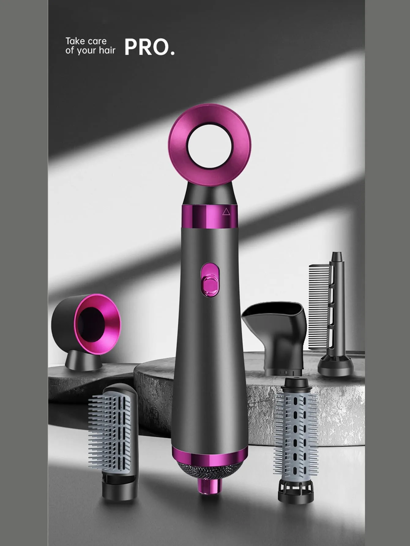 Multifunctional Hair Dryer Brush Softness And Control Lightweight