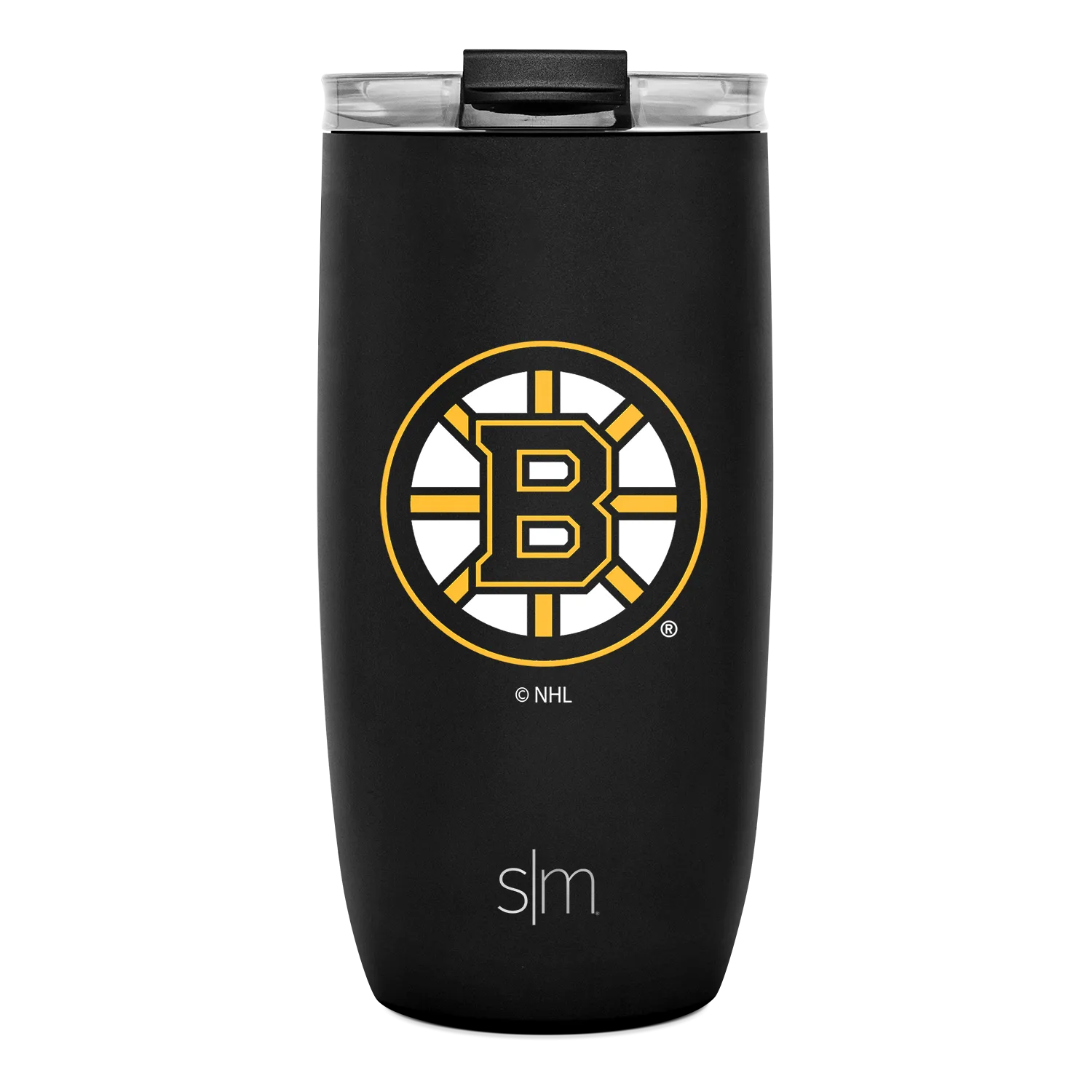 NHL Voyager Tumbler with Clear Flip Lid & Straw