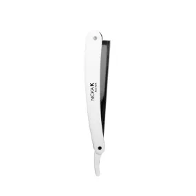 NICKA K IMPLEMENTS Shaving Straight Razor [WHITE] #NI028W