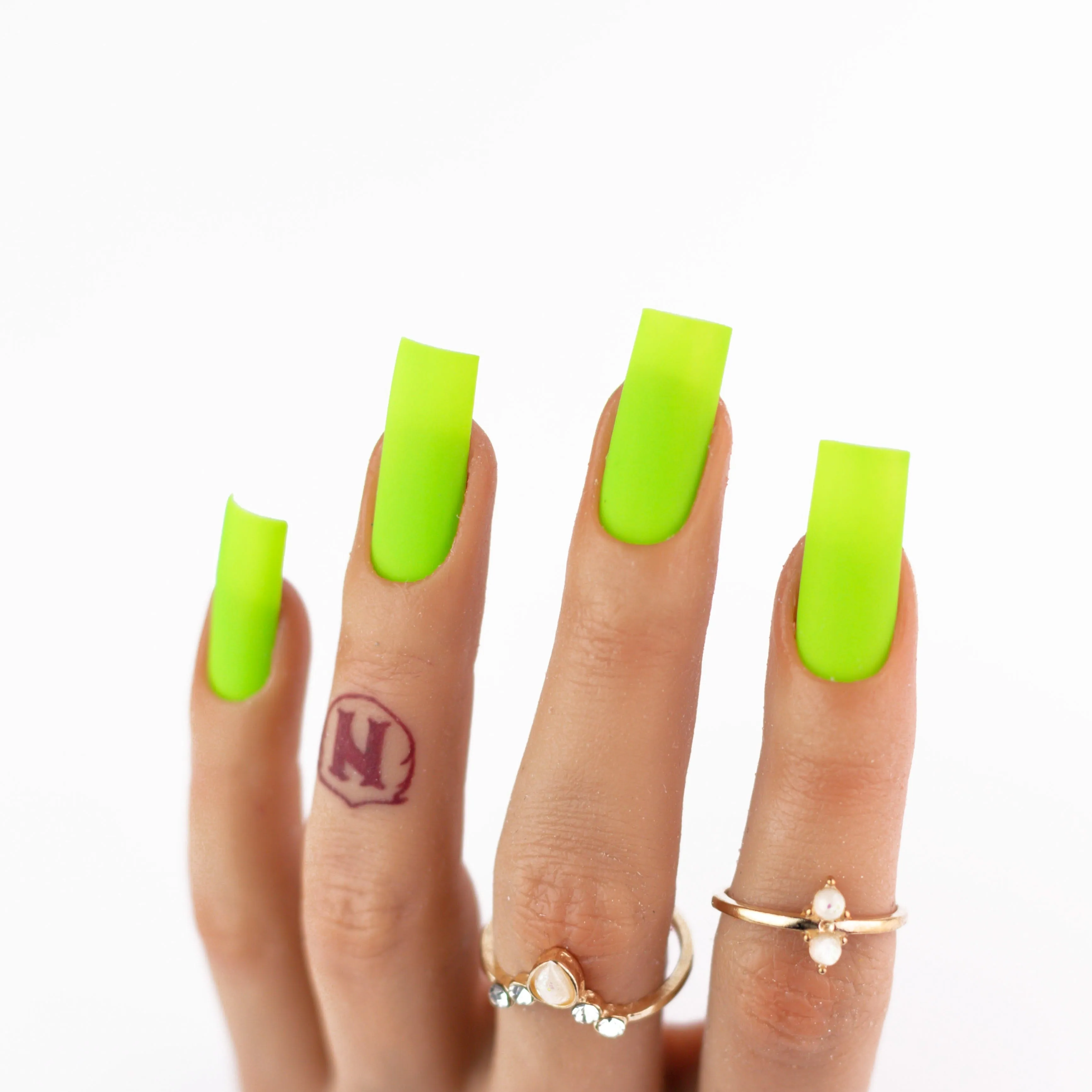 Notpolish Trio M100 - Hot Lime Bling