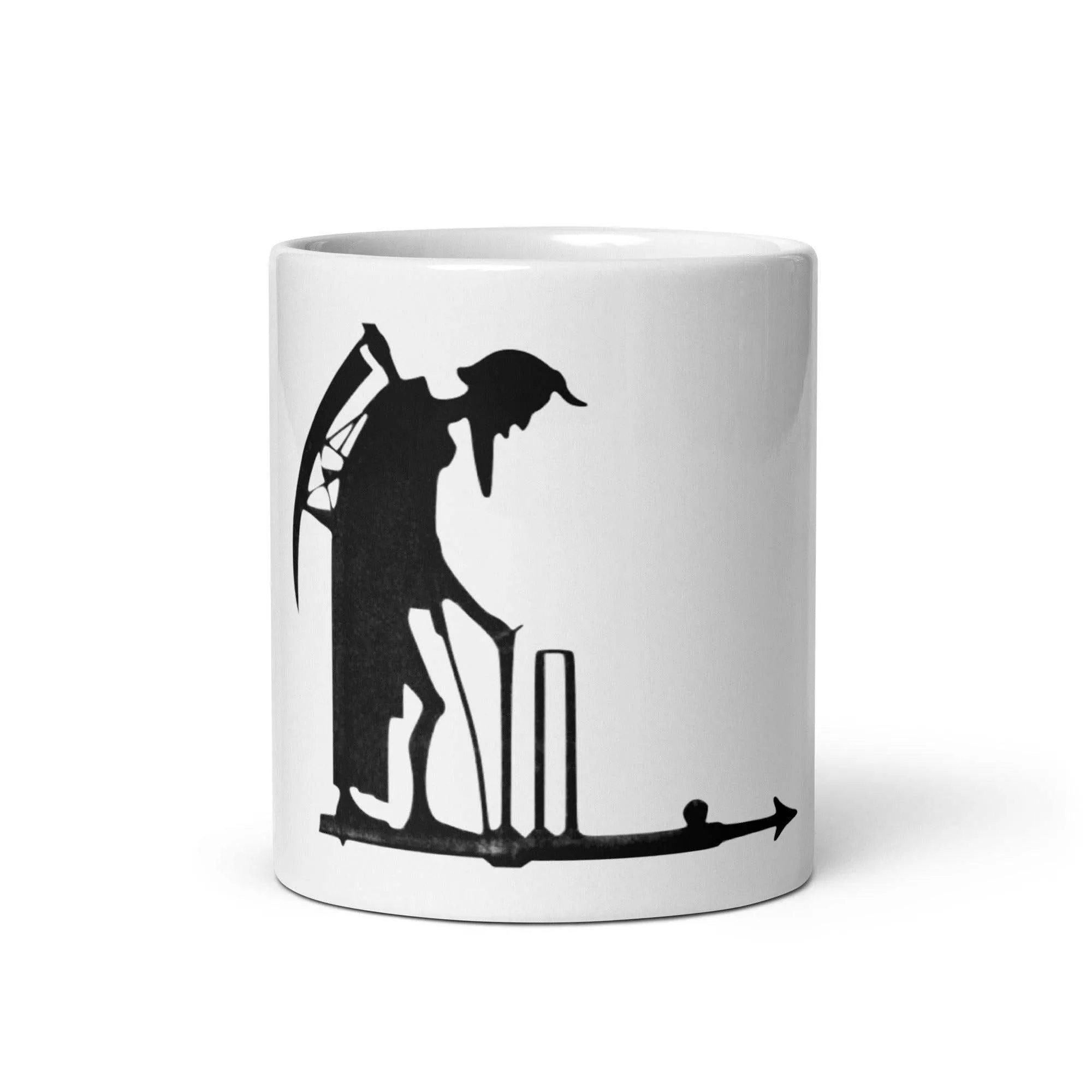 Old Father Time Cricket Mug