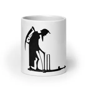 Old Father Time Cricket Mug