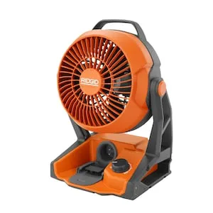 Open Box - RIDGID 18-Volt Cordless Hybrid Jobsite Fan (Tool Only)