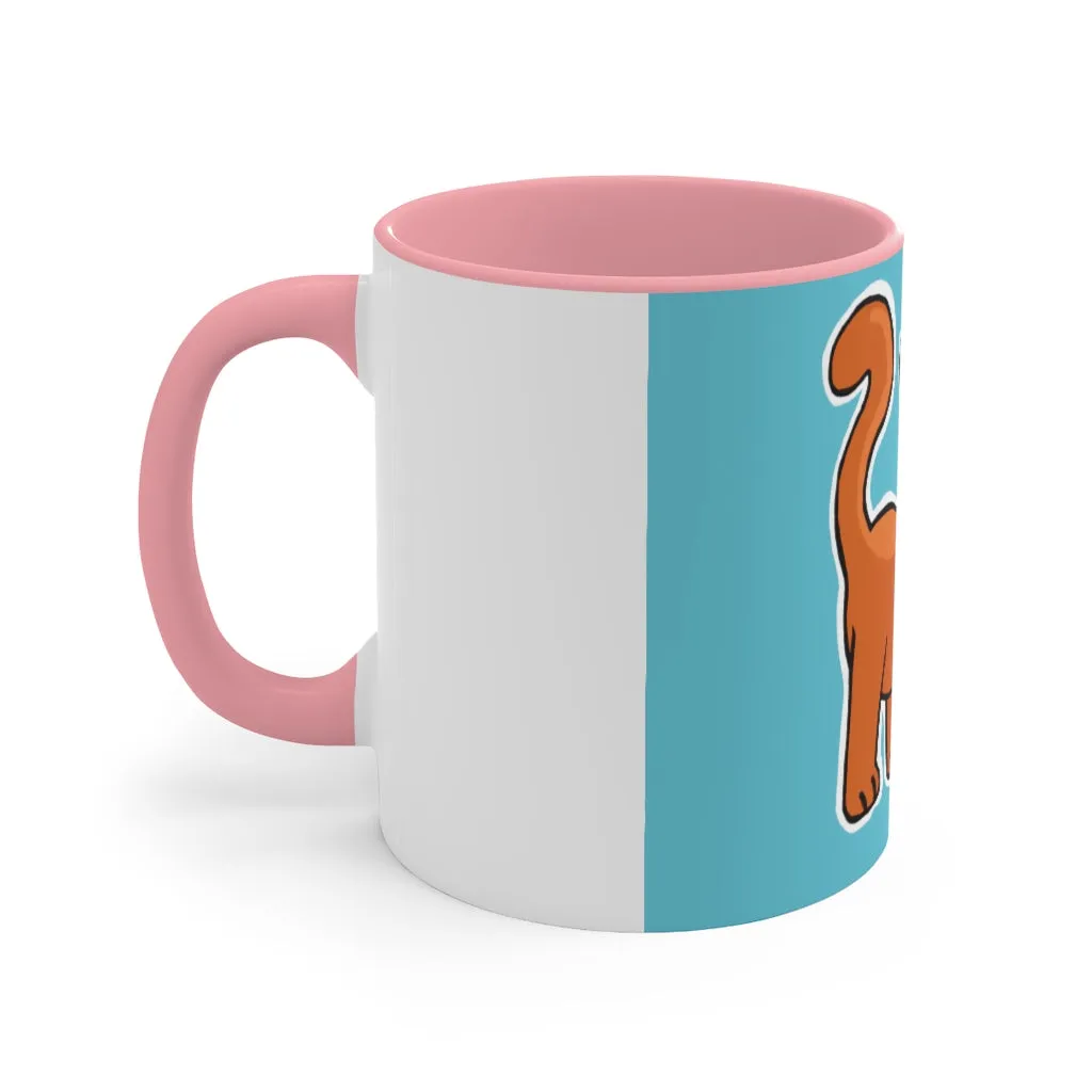 Orange Kitty Accent Mug