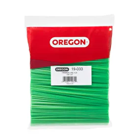 Oregon Trimmer Line - 19-033 - Green Gatorline - Square - .130" Gauge, Pre-Cut, 3 lb. Bag, 8" per Piece