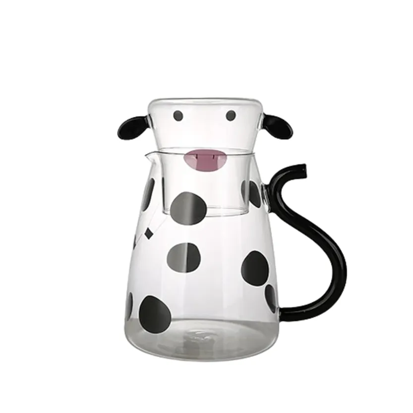 Pat and Pet Emporium | Home Products | Cute Cow Glass Jugs