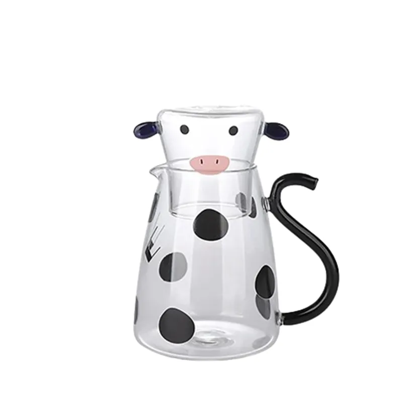 Pat and Pet Emporium | Home Products | Cute Cow Glass Jugs