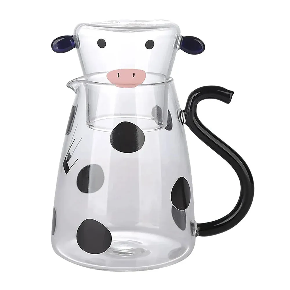 Pat and Pet Emporium | Home Products | Cute Cow Glass Jugs