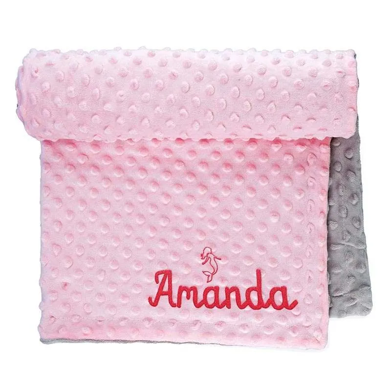 Personalized Embroidered Baby Blanket