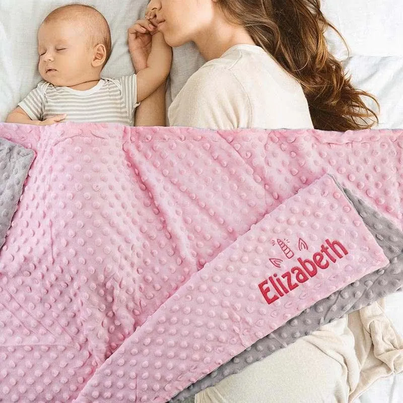 Personalized Embroidered Baby Blanket