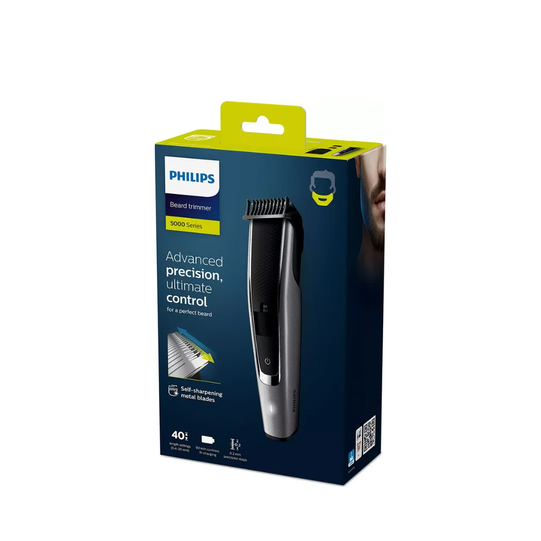 Philips BT5502 Series 5000 40 Integrated Length Settings Cordless Beard Trimmer