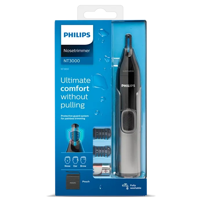 Philips Nose trimmer series 3000 Nose, ear & eyebrow trimmer NT3650/16