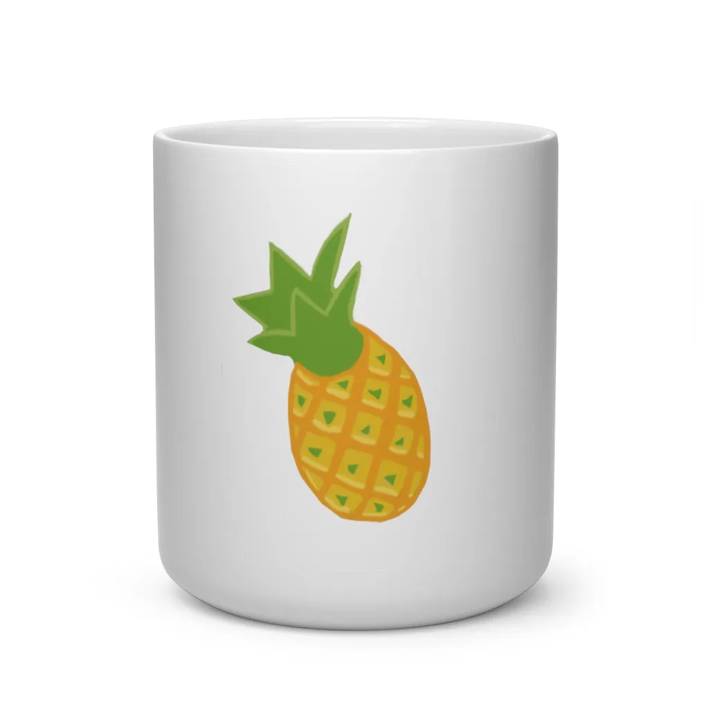 Pineapple Heart Shape Mug