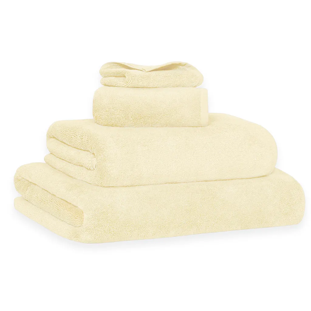 Plush Buttercup Yellow Towel Essentials Bundle (2 Wash   2 Hand   2 Bath Towels)