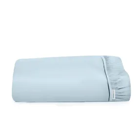 Premium Quality Super Soft Sky Blue Fitted sheet 120x200 25 cm with Deep Pockets