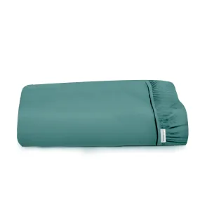 Premium Quality Super Soft Teal Fitted sheet 120x200 25 cm with Deep Pockets