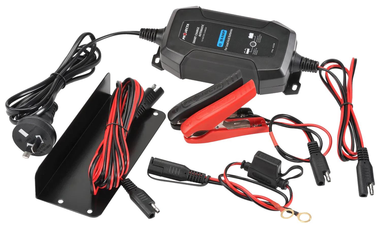 Projecta 12V Automatic Amp 1.5A 4 Stage Battery Charger - AC015