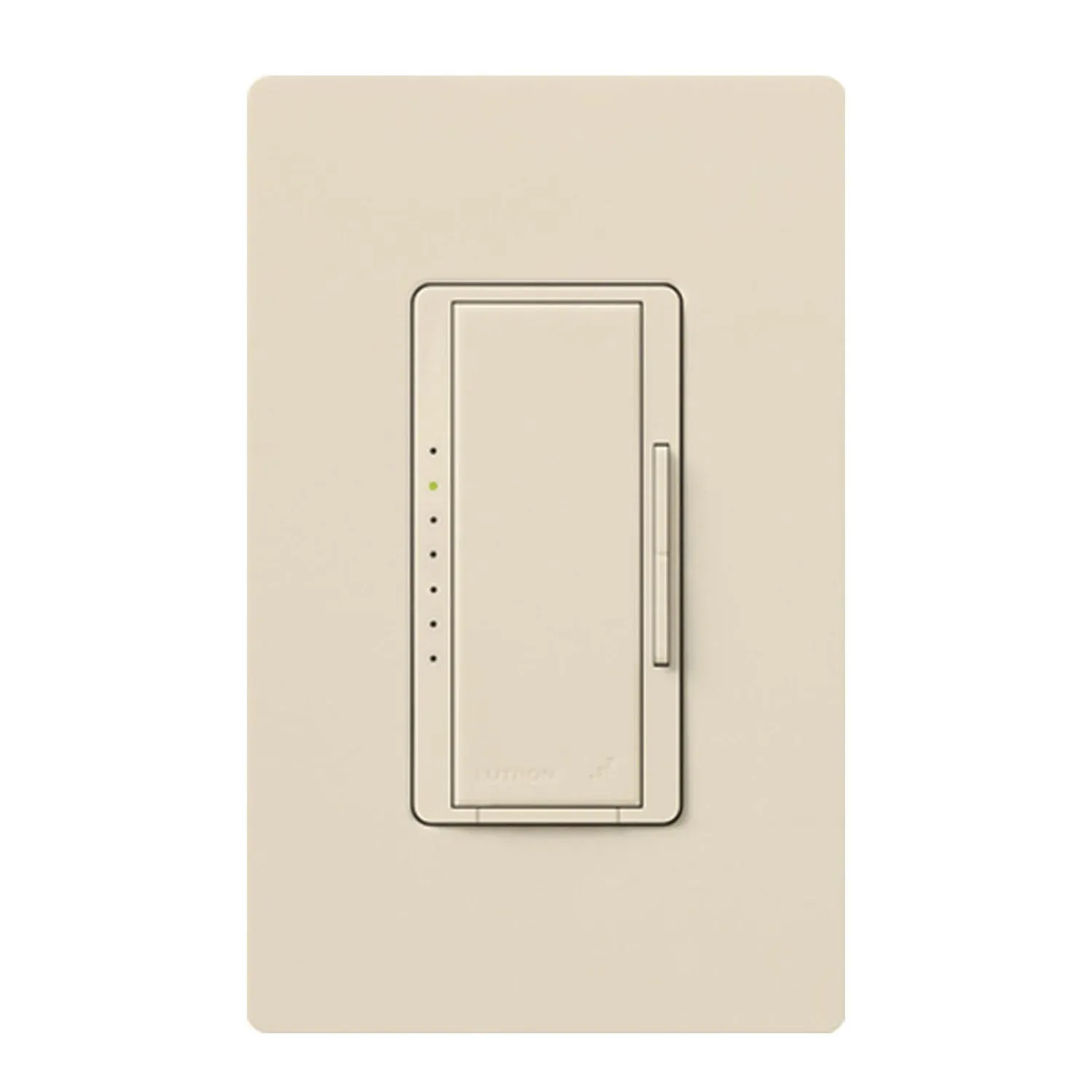 RadioRA 2 Maestro Smart Dimmer Switch, 1000W MLV, Single Pole/Multi-Location, Light Almond