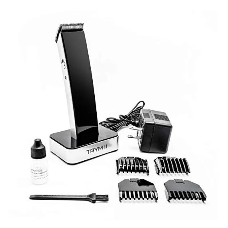 Rechargeable Hair Trimmer Kit with 4 Trimming Attachments