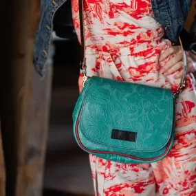 Rodeo Collection | Mini E Crossbody | Cactus Rose