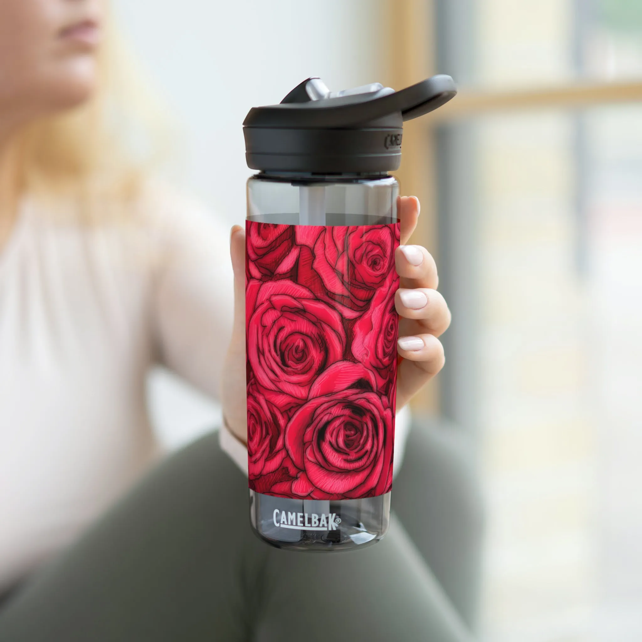 Rose Top CamelBak Eddy®  Water Bottle, 20oz