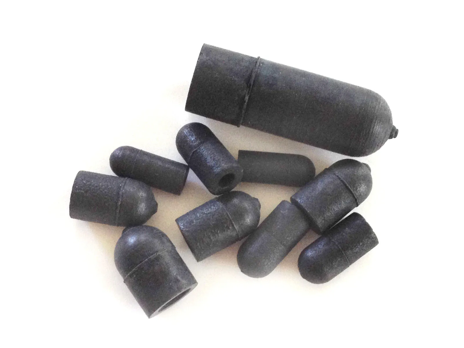 Rubber Vacuum Caps Assortment (10pc)