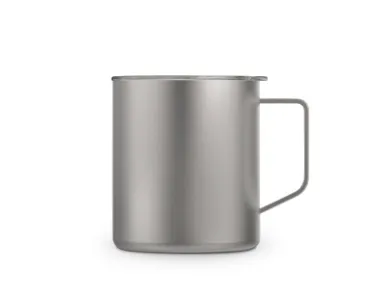 SALE!!! Stainless Campfire Coffee Mug - 14 oz Stainless Coffee Cup With Lid