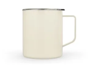 SALE!!! Stainless Campfire Coffee Mug - 14 oz Stainless Coffee Cup With Lid