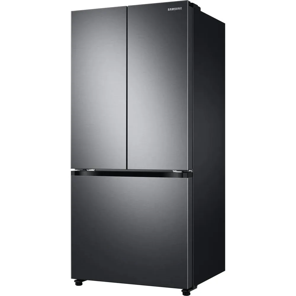 Samsung 18 cu. ft. Counter-Depth French 3-Door Refrigerator with Twin Cooling Plus® RF18A5101SG/AA