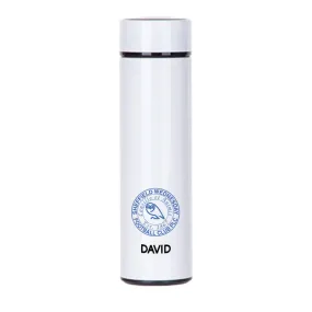 Sheffield Wednesday Circle Retro Personalised Thermos Flask