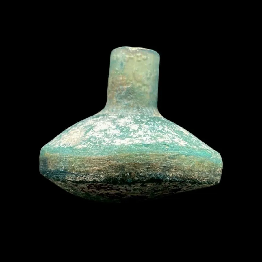 Small Authentic Roman Glass Bottle