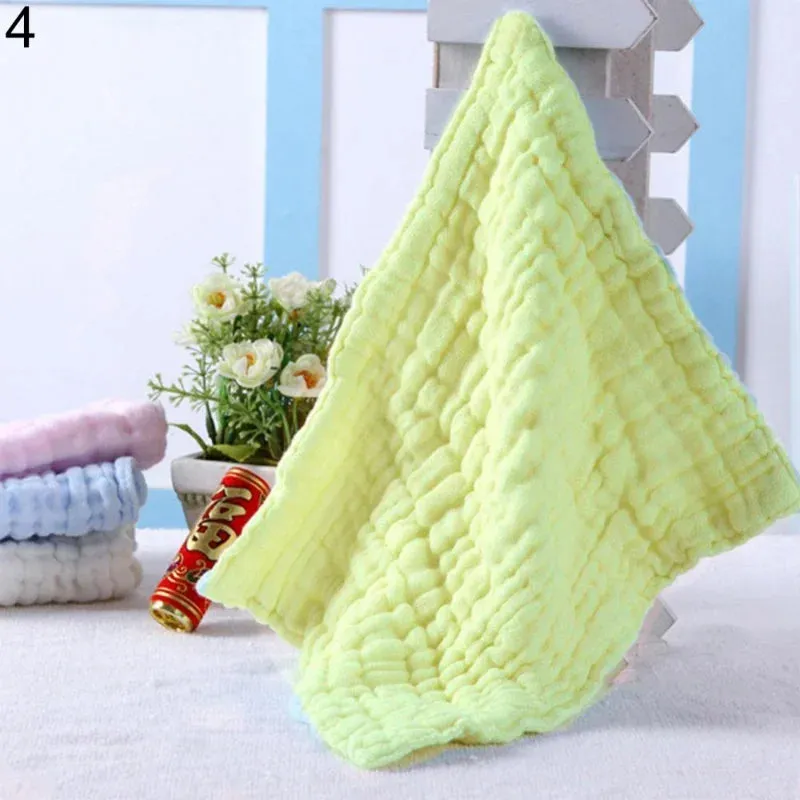 Soft Cotton Baby Infant Newborn Bathing Towel Washcloth Feeding Wipe Cloth for Bain Et Douche Toalhas De Banho Cosas De Bebe