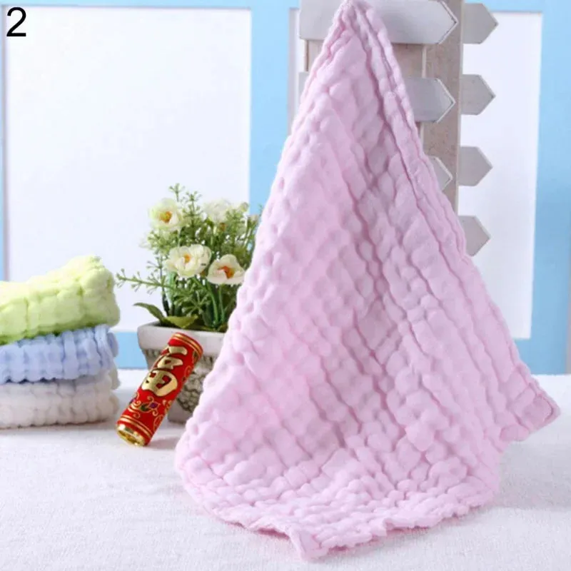 Soft Cotton Baby Infant Newborn Bathing Towel Washcloth Feeding Wipe Cloth for Bain Et Douche Toalhas De Banho Cosas De Bebe