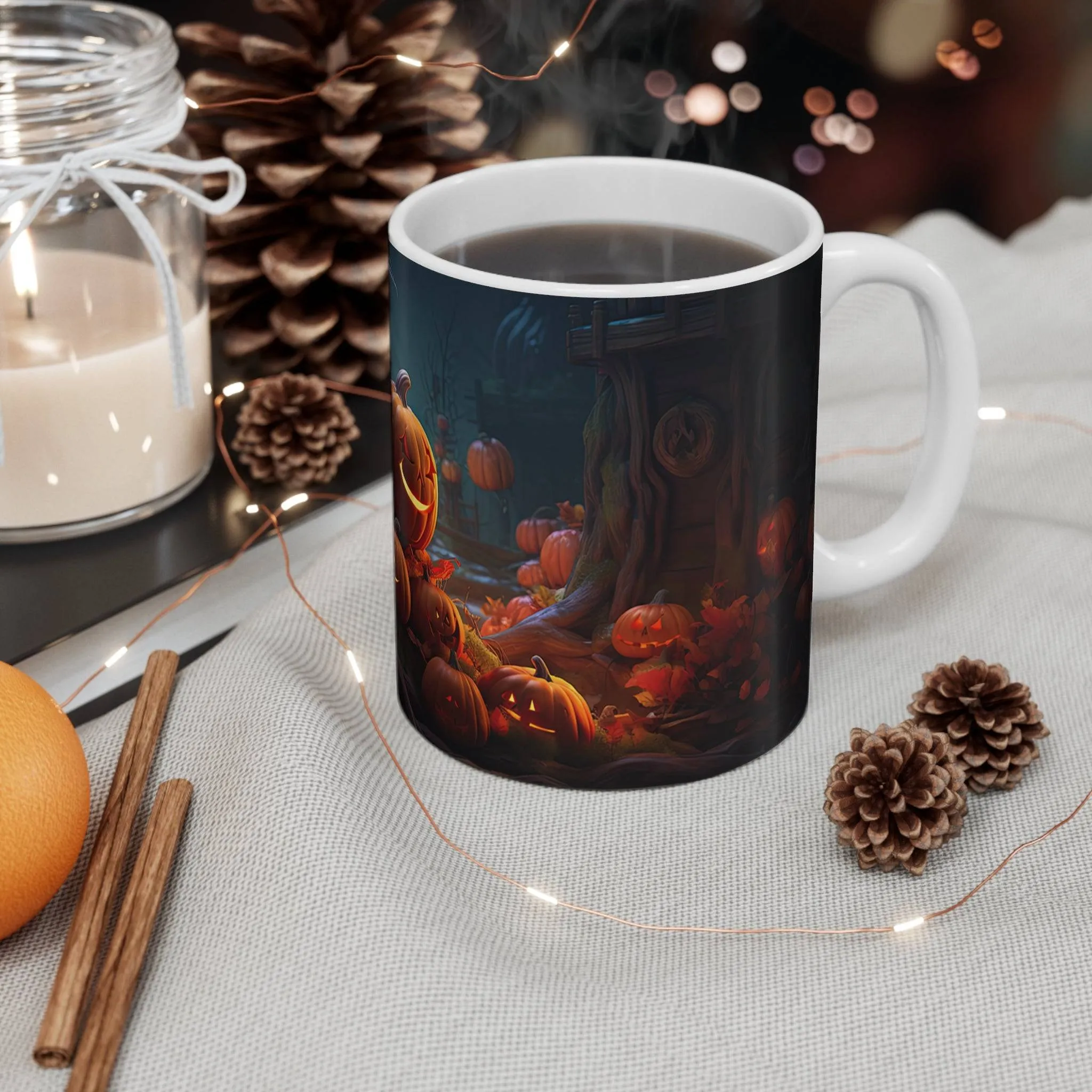 Spooky Pumpkin Mug 11oz