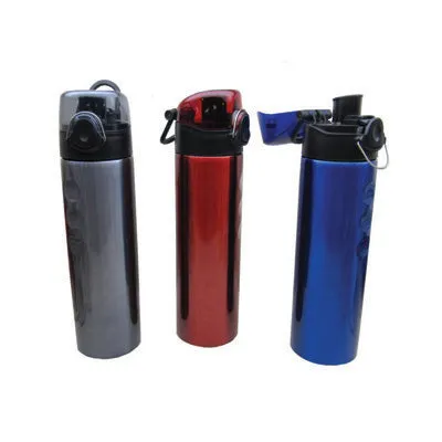 Stainless Steel Bottle with Clip Lock Cap