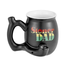 Stoner Dad Ceramic Pipe Mug