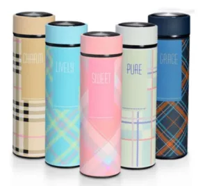 Stylish And Charming Printed Temperature Water-Bottle.(500ML)