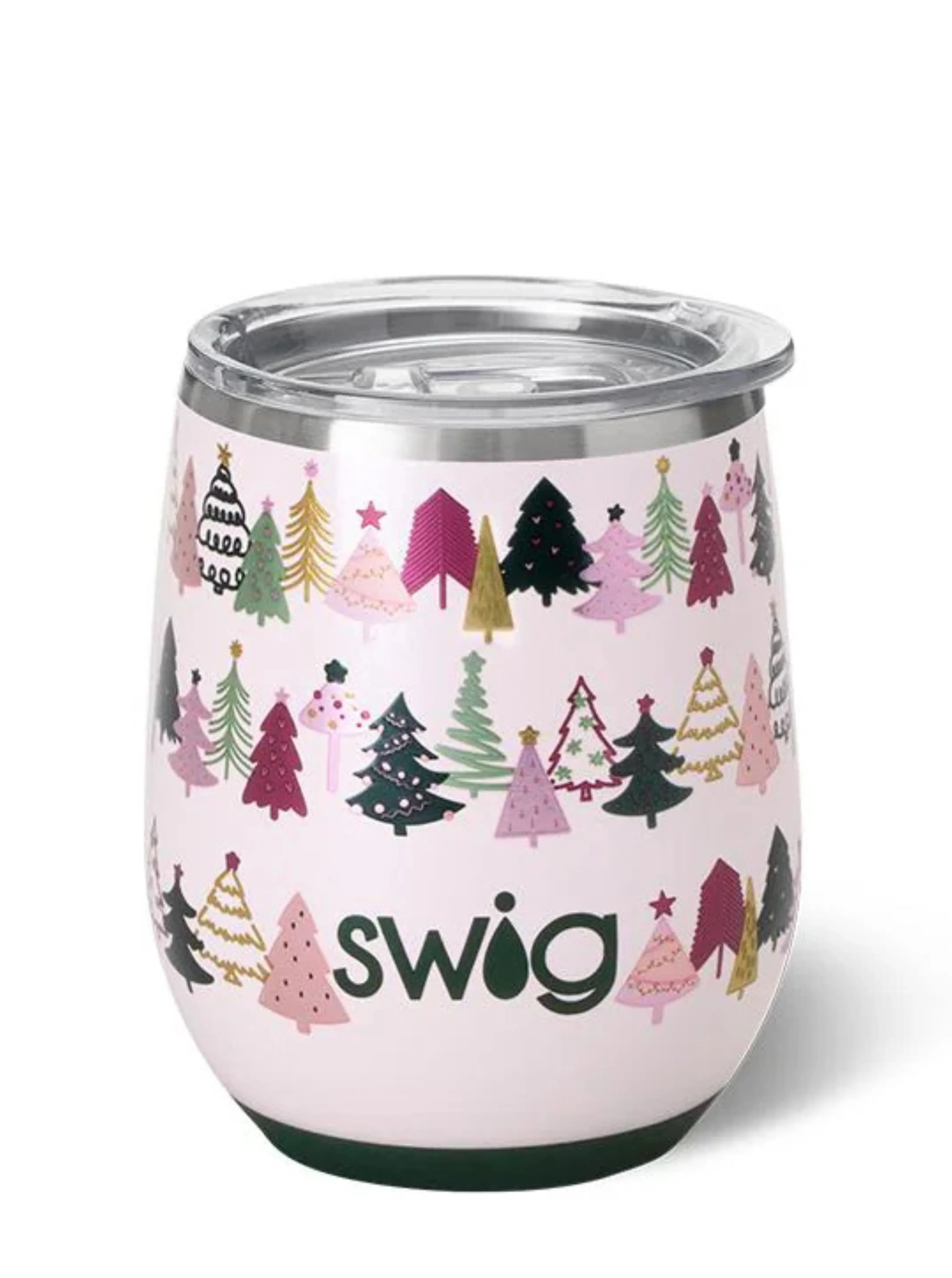 Swig Holiday Stemless Wine Cup 12oz