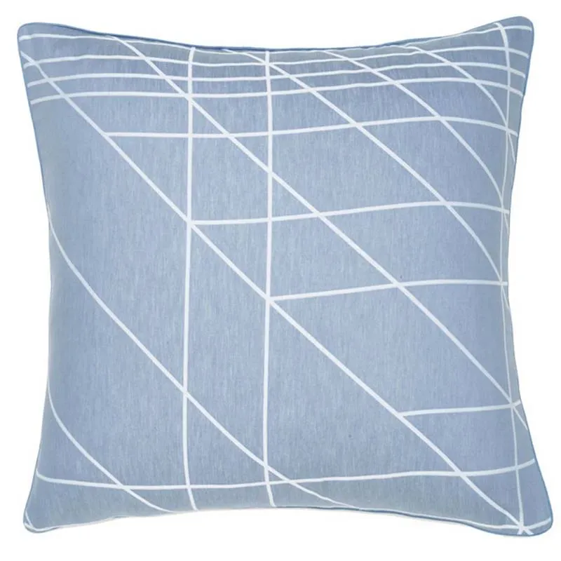 Tangent Pastel European Pillowcase by Linen House