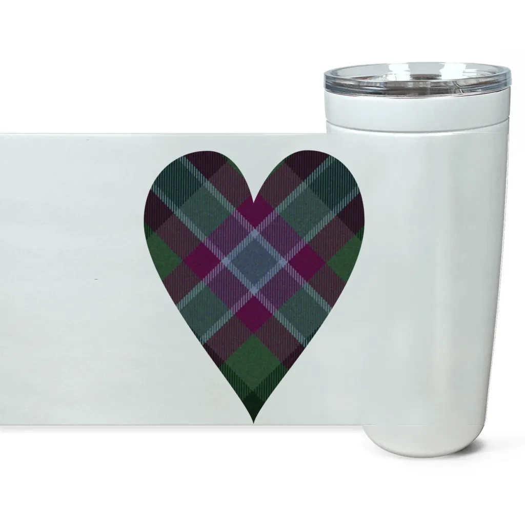 Tartan Heart Viking Tumbler