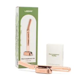 The Leaf - Dermaplaner Kit - Rose Gold