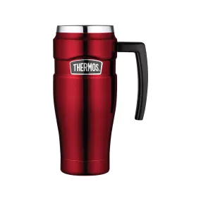 Thermos Stainless King Vacuum Insulated Travel Mug Red 470ml