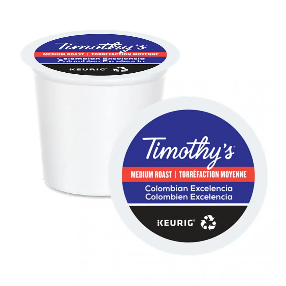 Timothy's Colombian Excelencia K-Cup® Pods 24 Pack