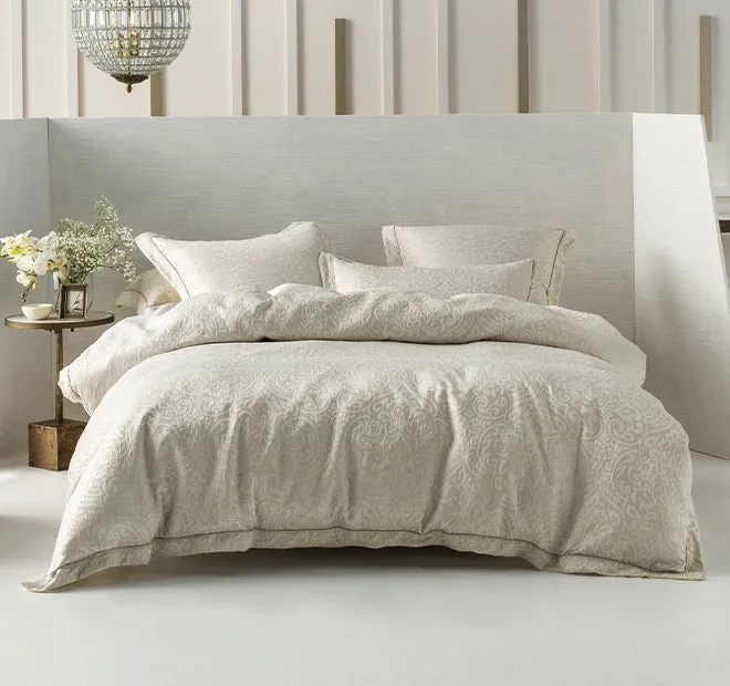 Treviso European Pillowcase Natural