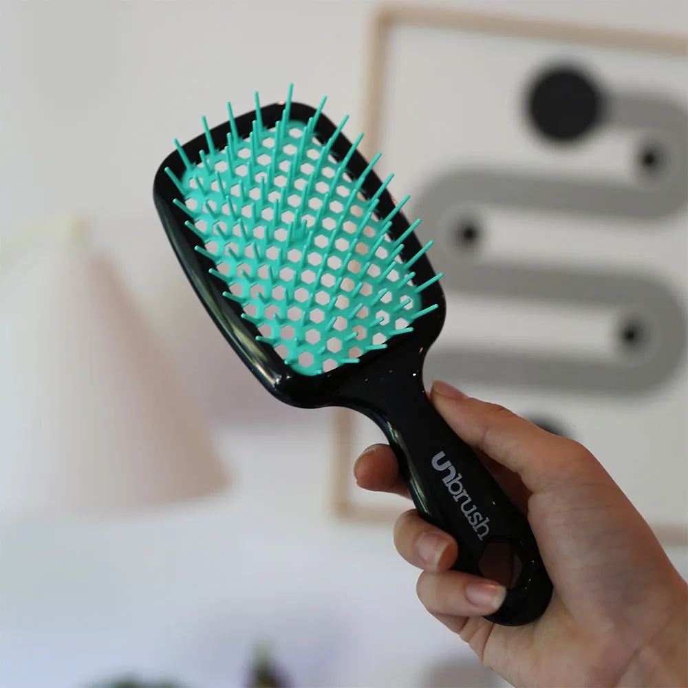 UNbrush Detangling Hair Brush - Lagoon