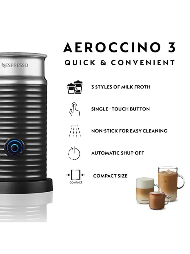 Vertuo Next Coffee Machine & Aeroccino Milk Frother