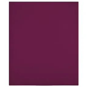 vidaXL Jersey Fitted Sheets 2 pcs Bordeaux 90x200 cm Cotton