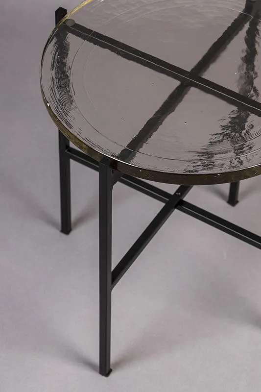 Vidrio Black Side Table