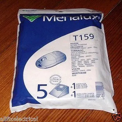 Volta Gemini U2810 - U2865, U2990, Wertheim 4030 Vacuum Bags (Pkt 5). # T159