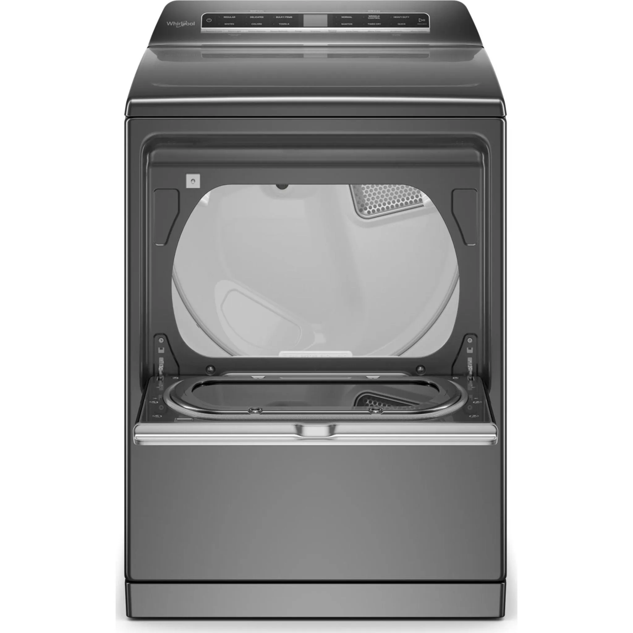 Whirlpool Natural Gas Dryer (WGD8127LC) - Chrome Shadow